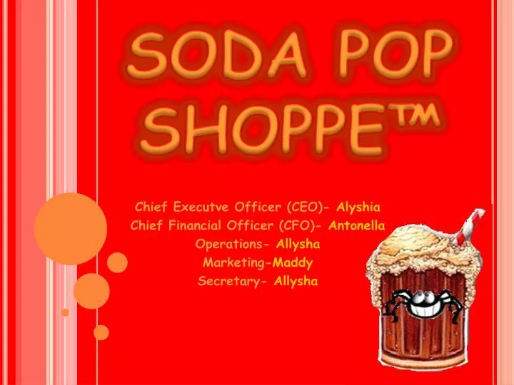 soda pop shoppe