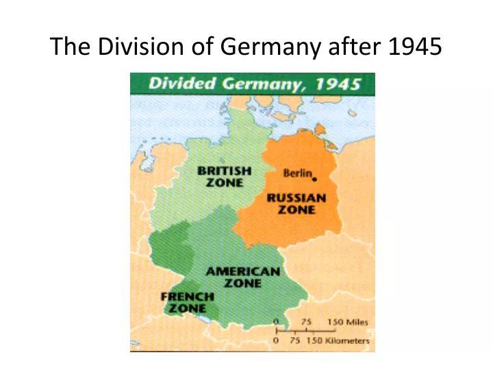 the division of germany after 1945