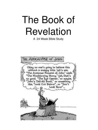 The Book of Revelation A 24 Week Bible Study