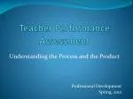 Teacher Performance Assessment - slide 1