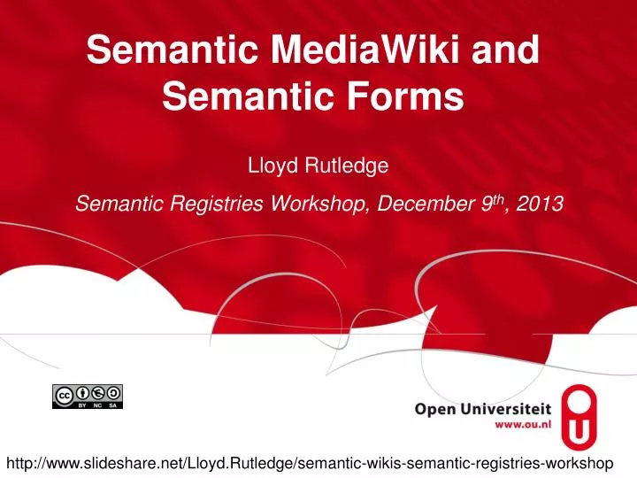 semantic mediawiki and semantic forms