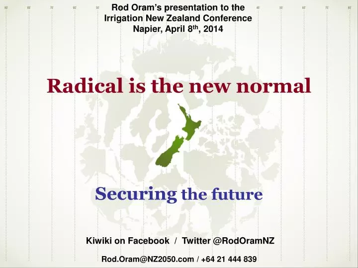radical is the new normal