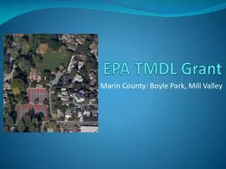 EPA TMDL Grant