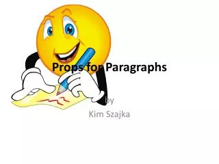 Props for Paragraphs