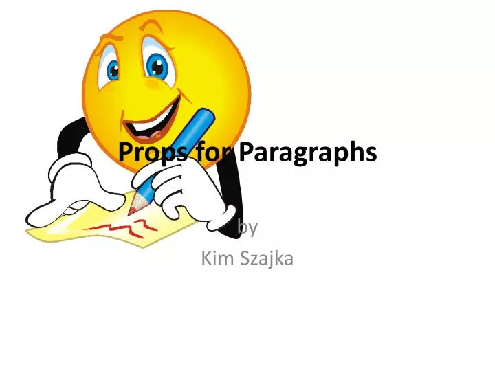 props for paragraphs