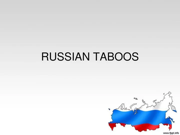 russian taboos
