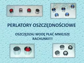 perlatory oszcz dno ciowe
