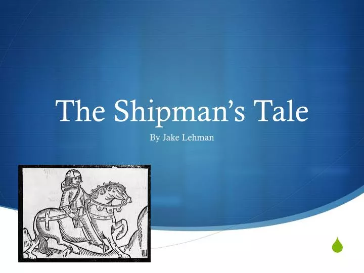 the shipman s tale