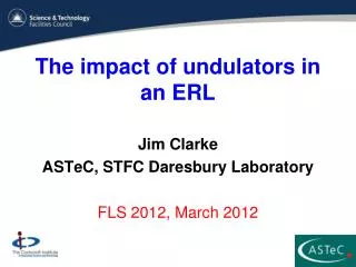 The impact of undulators in an ERL