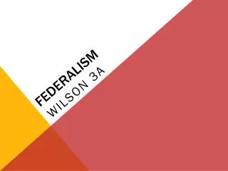 Federalism