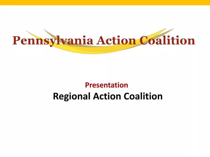 presentation regional action coalition