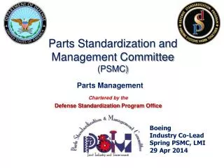 Parts Standardization and Management Committee (PSMC)