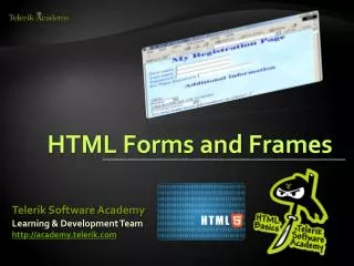 HTML Forms and Frames