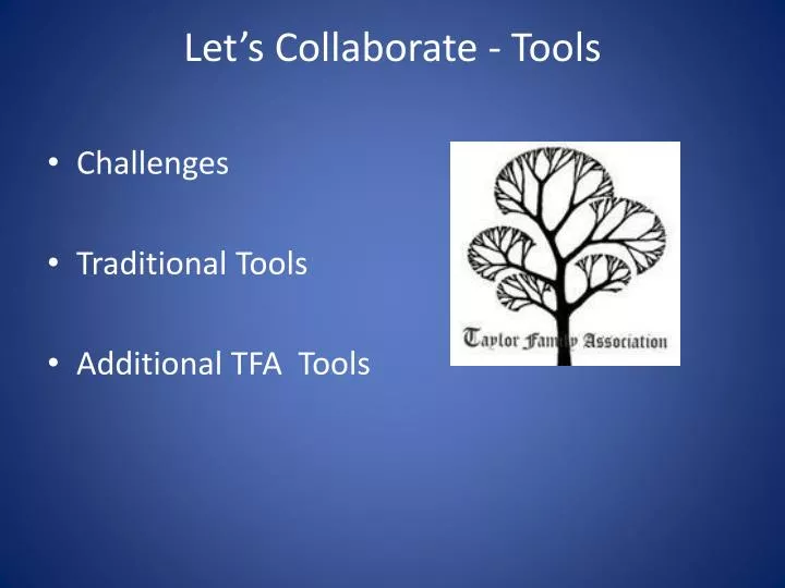 let s collaborate tools