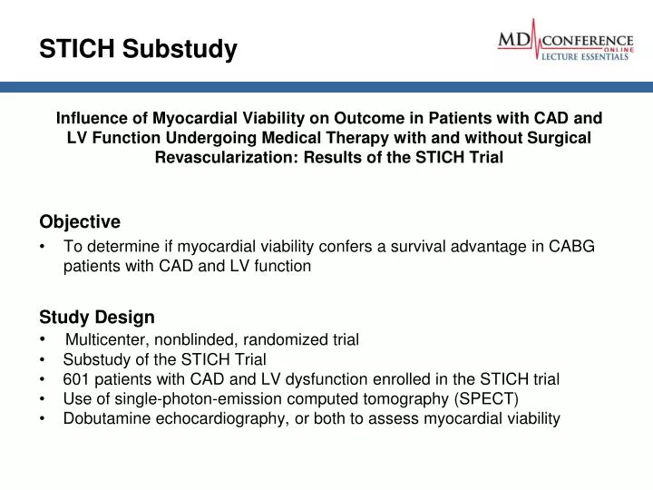 stich substudy