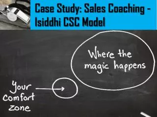 Case Study: Sales Coaching - Isiddhi CSC Model