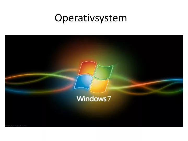 operativsystem