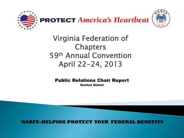 virginia federation of chapters 59 th annual convention april 22 24 2013