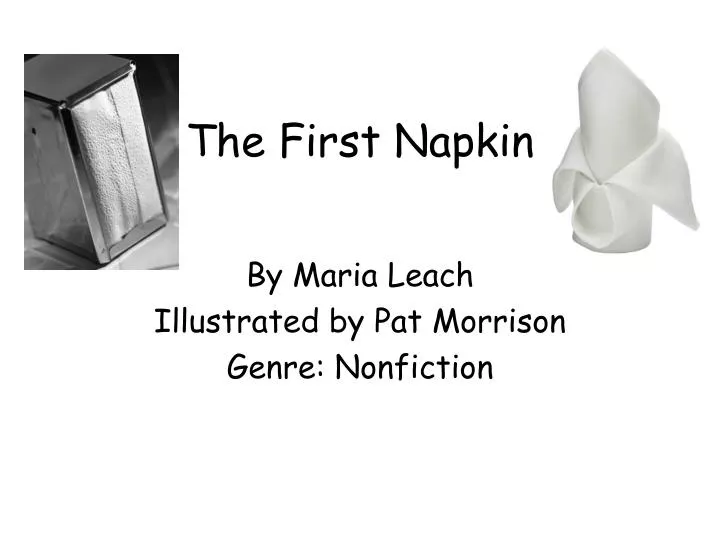 the first napkin