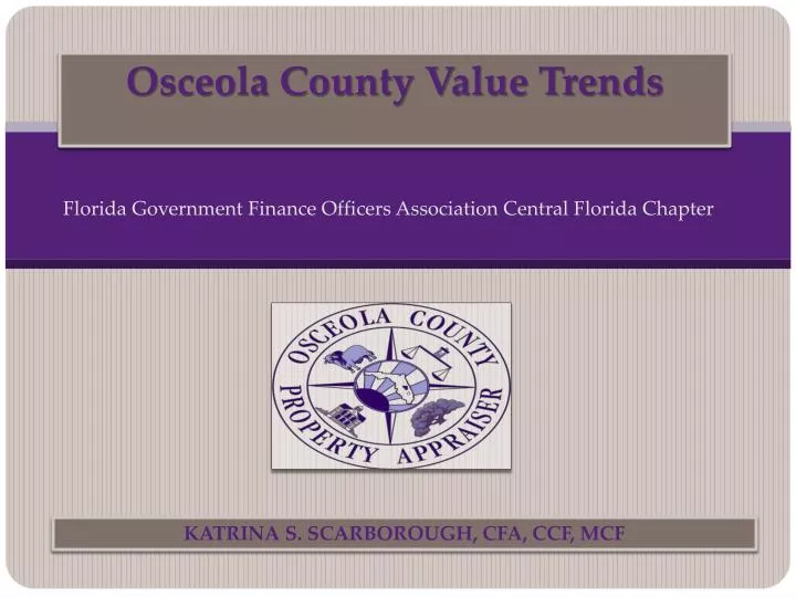 osceola county value trends