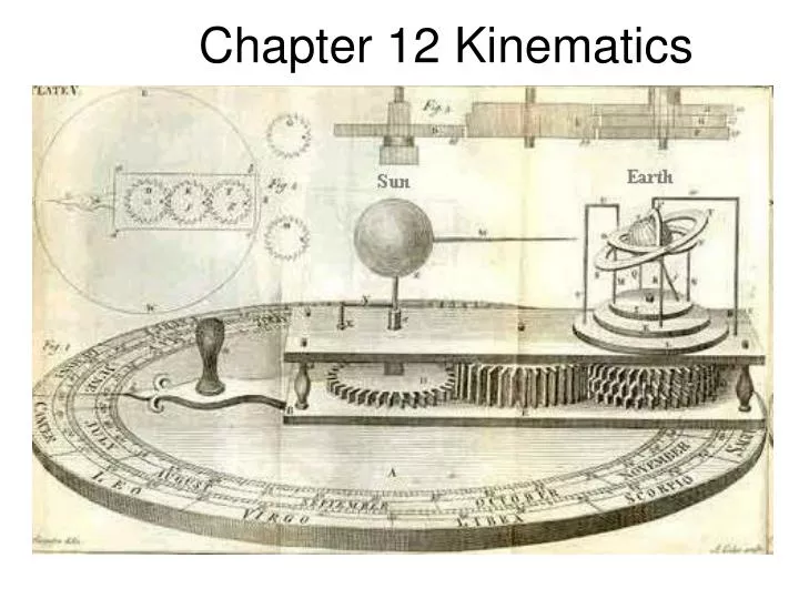 chapter 12 kinematics