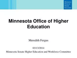 Minnesota Office of Higher Education