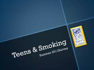 Teens &amp; Smoking