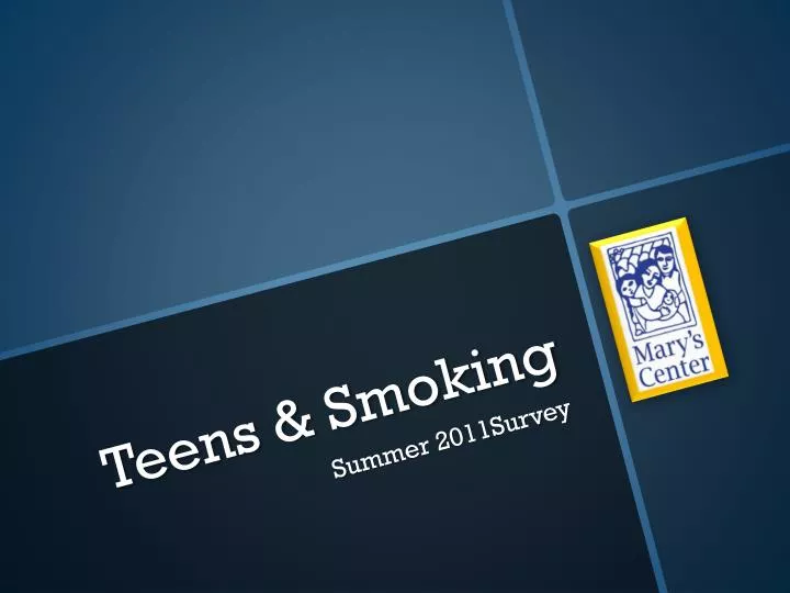 teens smoking