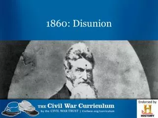 1860: Disunion