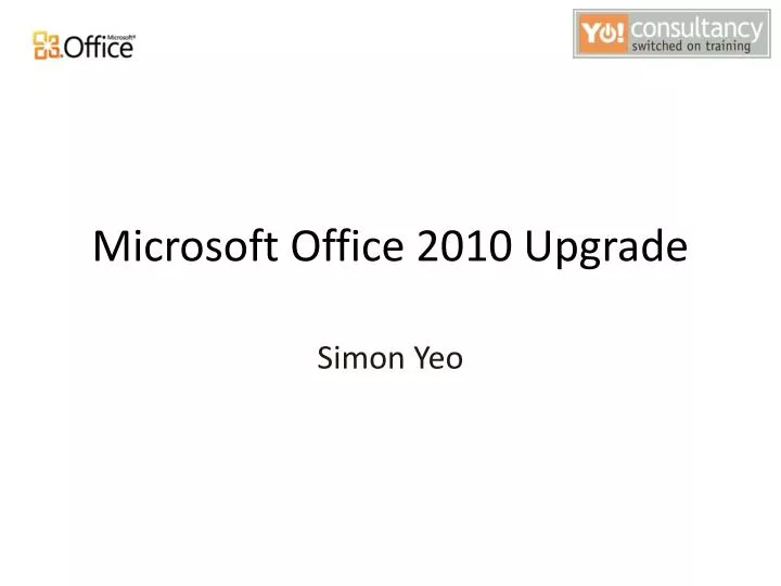 microsoft office 2010 upgrade
