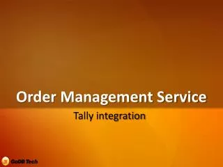 Order Management Service