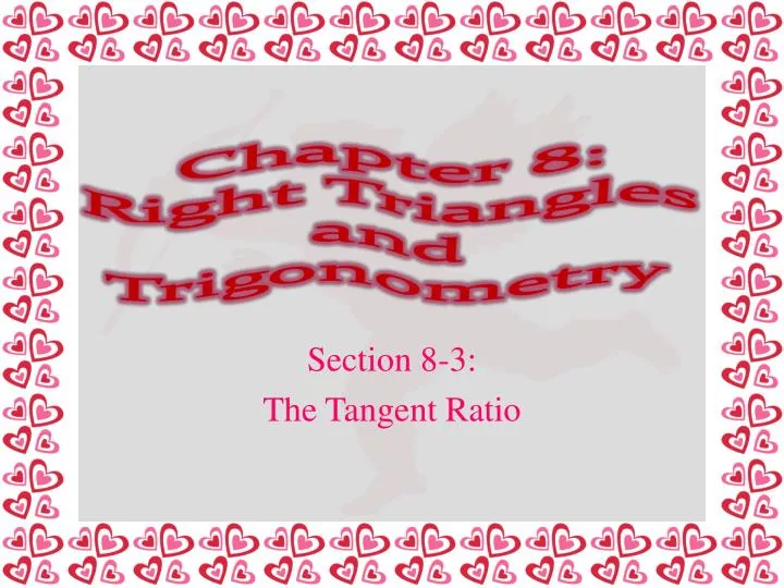chapter 8 right triangles and trigonometry