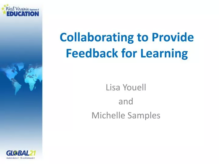 collaborating to provide feedback for learning
