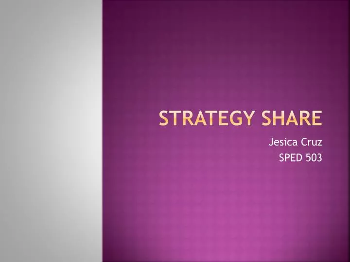 strategy share