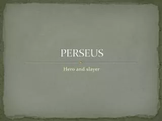 PERSEUS