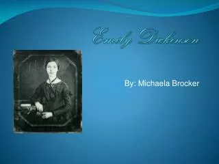 emily dickinson