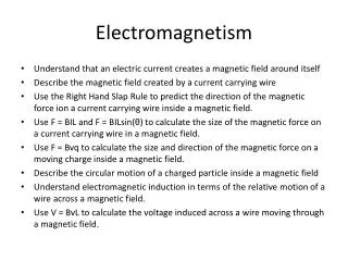 Electromagnetism