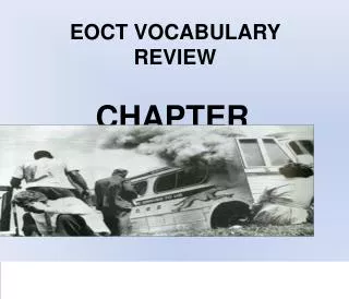 EOCT VOCABULARY REVIEW