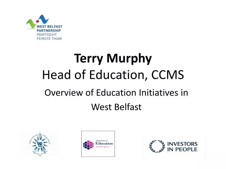terry murphy head of education ccms