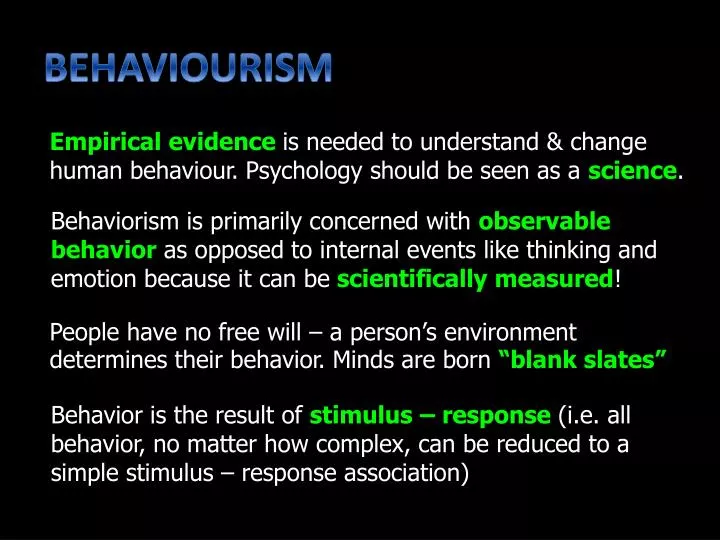 behaviourism