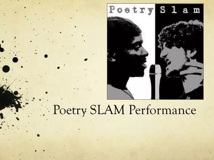 poetry slam performance