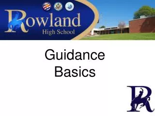 Guidance Basics