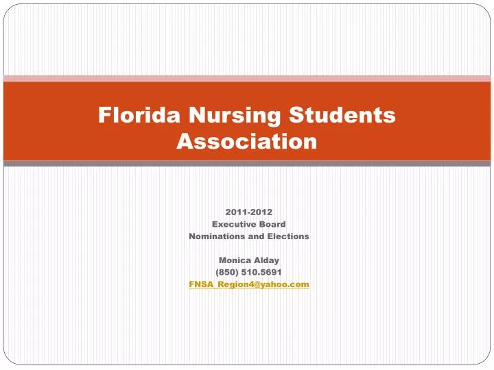 florida nursing students association