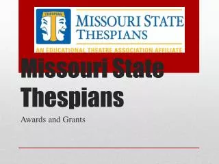 Missouri State Thespians