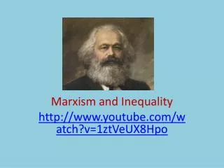 Marxism and Inequality youtube/watch?v=1ztVeUX8Hpo