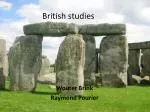 British studies - slide 1