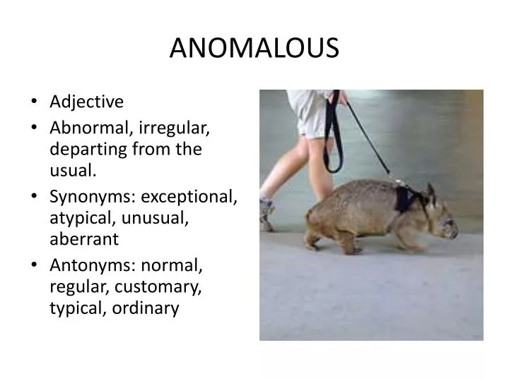 anomalous