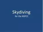 Skydiving for the NSPCC