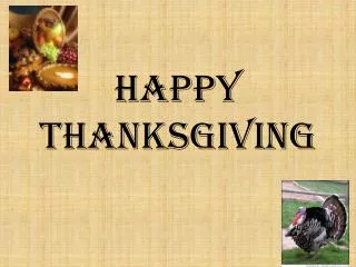 happy thanksgiving