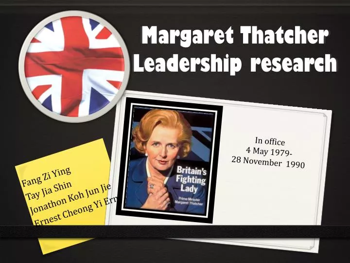 margaret thatcher leadership research